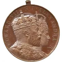 Medal - King Edward VII and Queen Alexandra Coronation