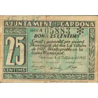 25 Céntimos Cardona