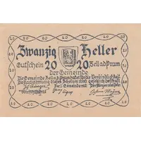 20 Heller Zell an der Pram