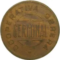 1 Peseta - Cooperativa Obrera Germinal