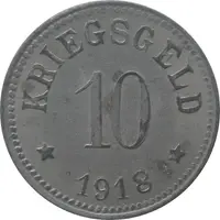 10 Pfennig - Lohr am Main