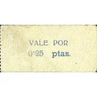 0.25 Pesetas Salas Altas