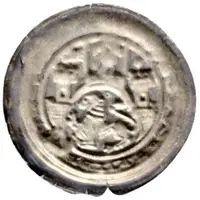 Denier Bracteate - Henry the Lion