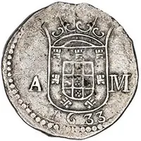 2 Tangas - Filipe III Goa mint, date obverse