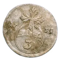 3 Pfennig - William Henry