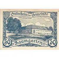50 Heller Baumgarten