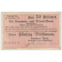 50 000 000 Mark Dresdner Bank