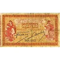 50 Centimes - Chambre de Commerce de Philippeville