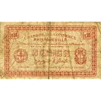 50 Centimes - Chambre de Commerce de Philippeville