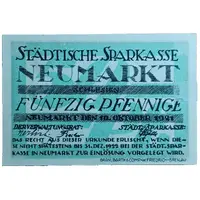 50 Pfennig Sparkasse