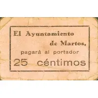 25 Céntimos Martos