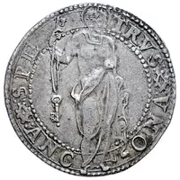 1 Testone - Gregorius XIII Inversed legend