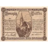 20 Heller Klein-Pöchlarn