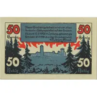 50 Pfennig Brocken/Brockenwirt