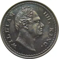 1 Rupee - William IV Pattern