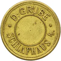 50 Pfennig - Bory D-Grube Schlafhaus 4