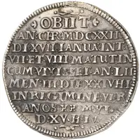 1 Thaler - Ernest III Death