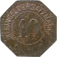 10 Pfennig - Halle A. Riebecksche Montanwerke A.G