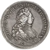 Ducaton - Philip V Piedfort, 2 ducaton weight