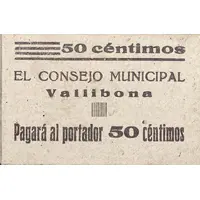50 Céntimos Vallibona
