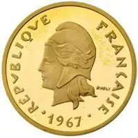 20 Francs Gold Piedfort