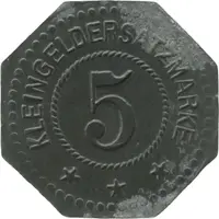 5 Pfennigs - Euskirchen Kantine W. Schunicht