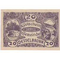 20 Heller Desselbrunn