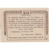 20 Heller Desselbrunn