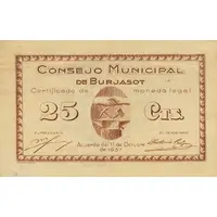 25 Céntimos Burjasot