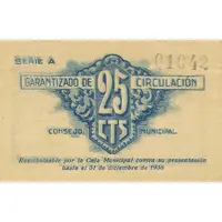 25 Céntimos Burjasot