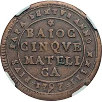 5 Baiocchi - Pius VI