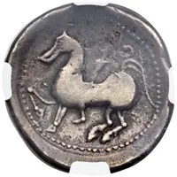 Tetradrachm Apollokopf Type