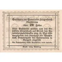 20 Heller Hinzenbach