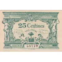 25 Centimes - Chambre de Commerce d'Angers