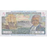 5 Francs - Bougainville