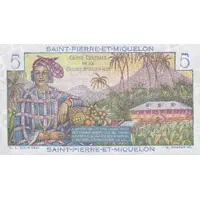 5 Francs - Bougainville