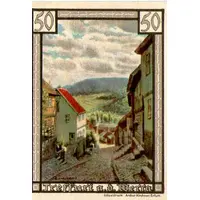 50 Pfennig Townscape Series