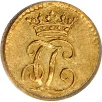 1/4 Ducat - Justus Christian I