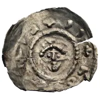 Denier Bracteate hebrajski / Bracteate - Bolesław Mieszkowic Kruszwica or Inowrocław mint