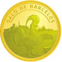 Médaille souvenir 'Galo de Barcelos'