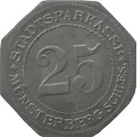 25 Pfennig - Münsterberg