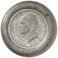 3 Mark - Ernest Louis Jubilee, Obverse Trial