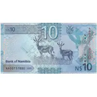 10 Namibia Dollars