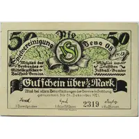 50 Pfennig Spielvereinigung Jena 08