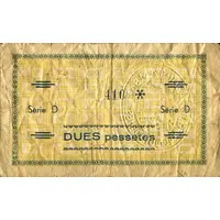 2 Pesetas La Pobla de Montornès