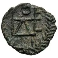 Nummus in the name of Theodosius II Carthage mint