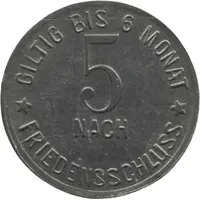 5 Pfennig - Friedenfels