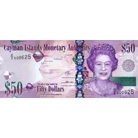 50 Dollars - Elizabeth II D Series