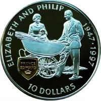 10 Dollars - Elizabeth II Prince Edward