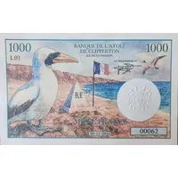 1000 Francs - Île de Clipperton